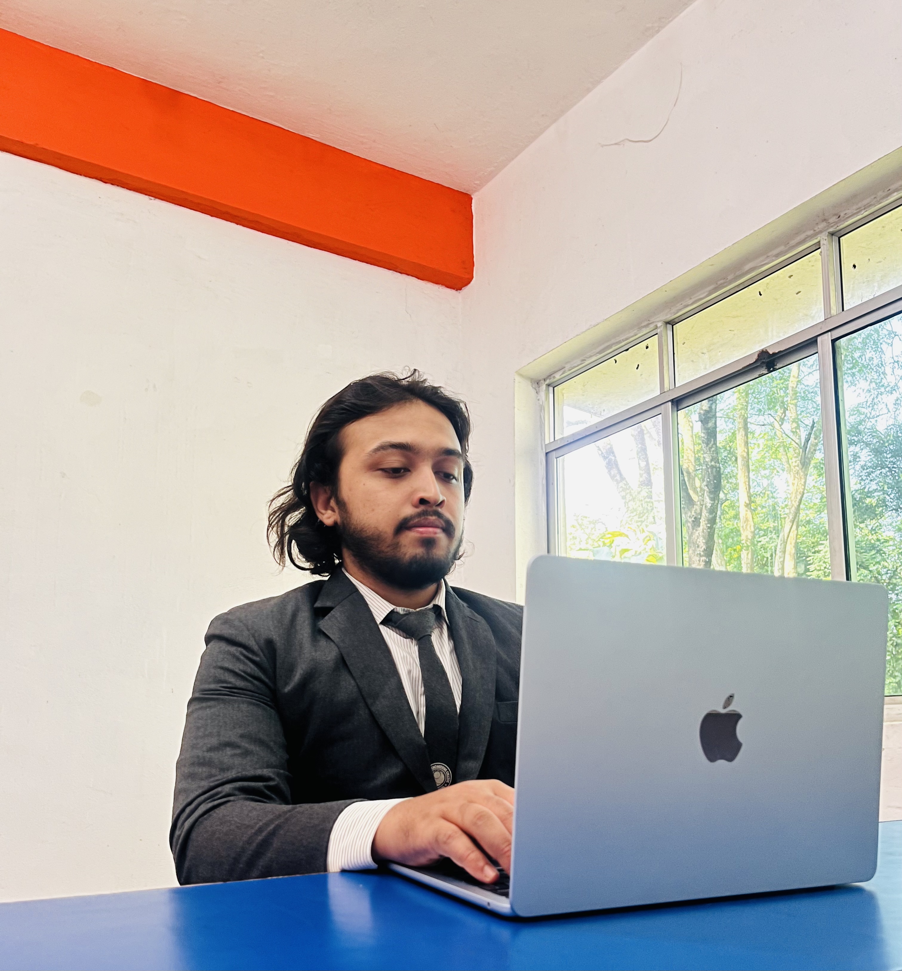 Portrait of Anjal Khadka, computer engineer and web developer